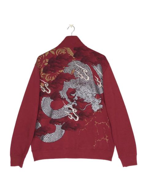 Other Designers Japanese Brand - Japanese Streetwear Dragon Zip Up Sweater Jacket