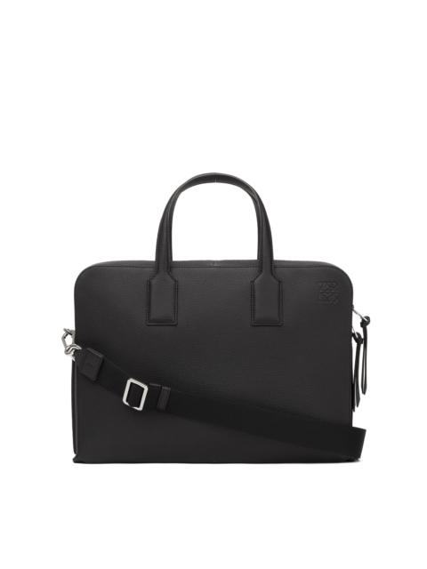 Goya thin briefcase in soft grained calfskin