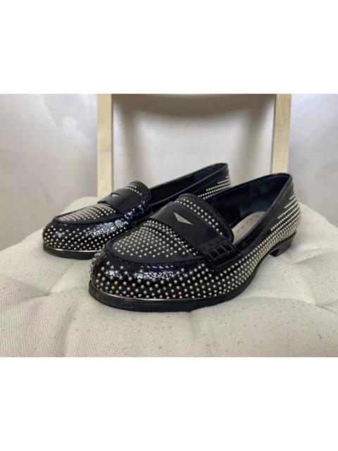 Miu Miu Studded Penny Loafers