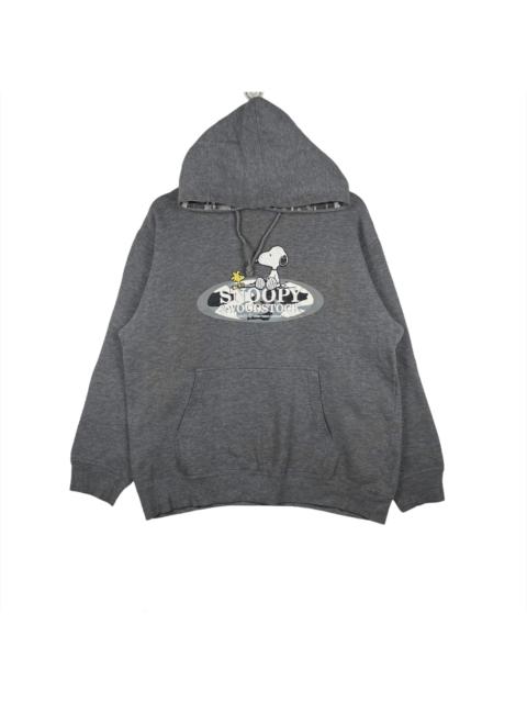 Other Designers Vintage - Vintage 90s Peanuts Snoopy & Woodstock Hoodie Sweatshirt