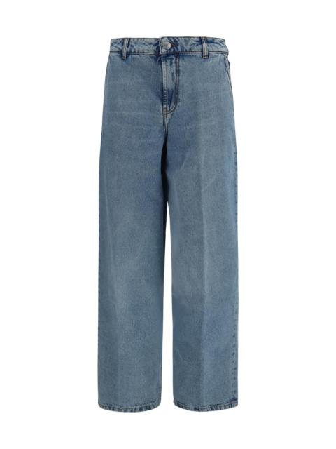 AMI Paris Ami Paris Women Balloon Jeans In Denim