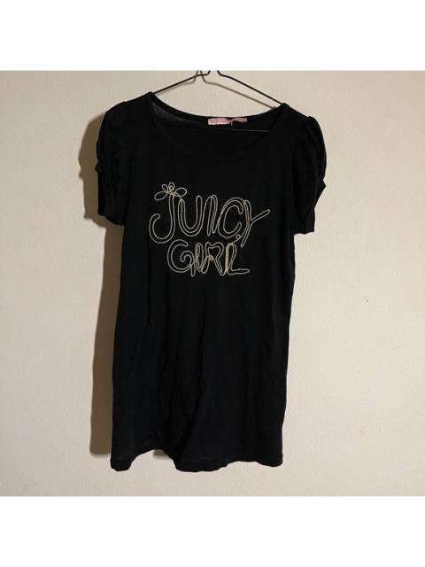 Other Designers Juicy Couture VTG Y2K Gold Bling Made In America Tee NWOT