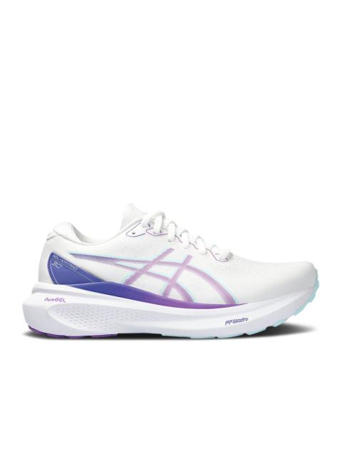 Asics WMNS GEL KAYANO 30 'WHITE CYBER GRAPE'