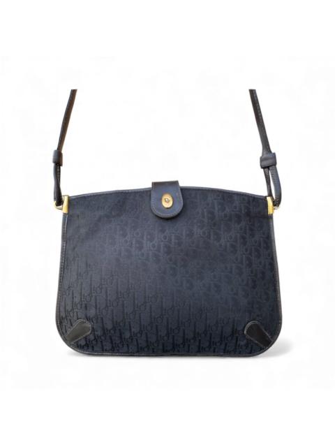 Other Designers Christian Dior Monsieur - Authentic 90s ChristianDior Black Oblique Trotter Canvas Bag