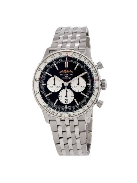 BREITLING Breitling Navitimer Chronograph Automatic Chronometer Black Dial Men's Watch AB0137211B1A1