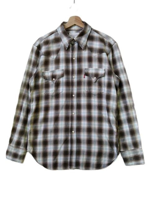 Levi's Vintage Levis Western Chekered Style Longsleeve Shirt