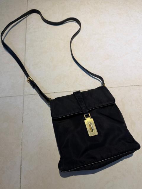 Prada Prada Sports Label Crossbody Gold Bag