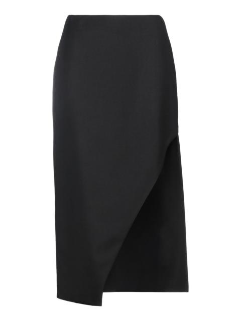 Alexander McQueen Black Women's Midi Skirt