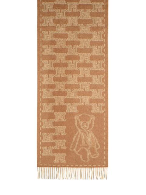 Max Mara Max Mara 'Wsteddyc' Beige Jacquard Cachemire Stole Women