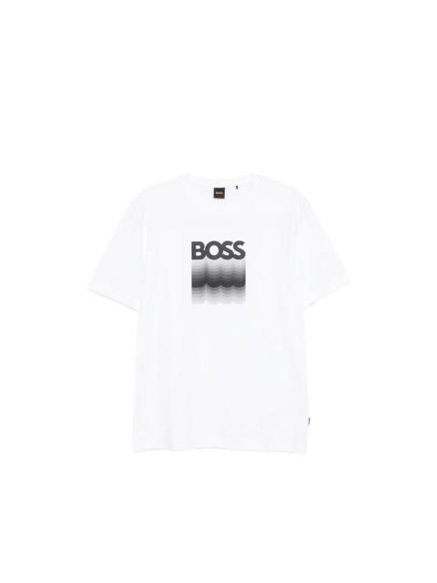 BOSS Boss White T-Shirts & Vests - T-Shirts Men