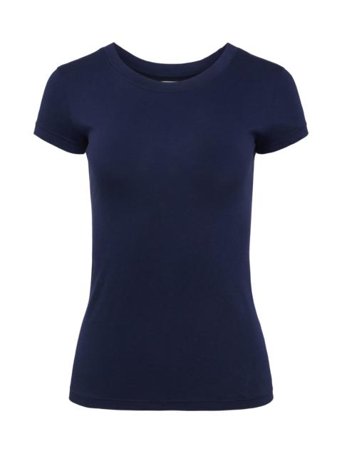 L'AGENCE Cory Cotton Scoopneck Tee