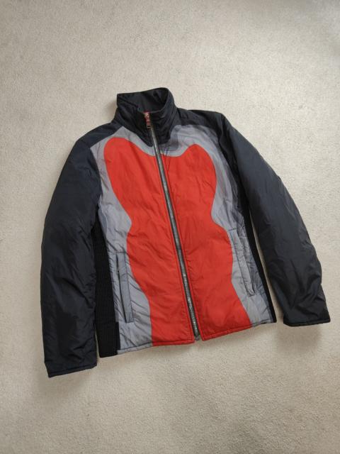 Prada Prada Nylon Insulated Puffer Jacket Heat Print