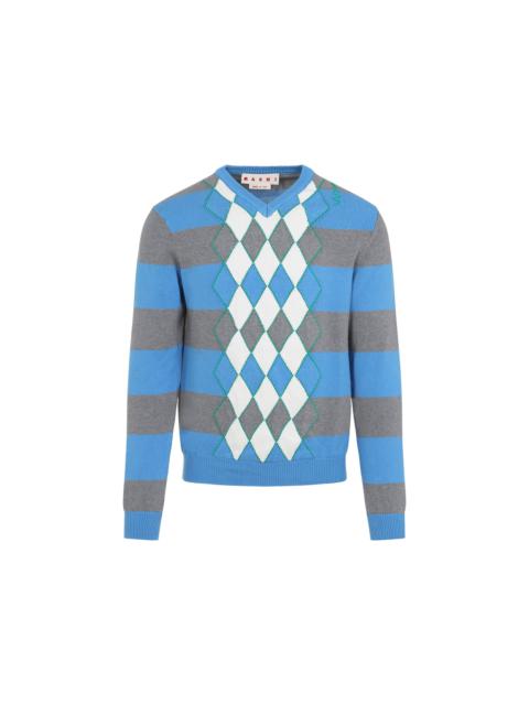 Marni Marni Men Marni V Neck Sweater