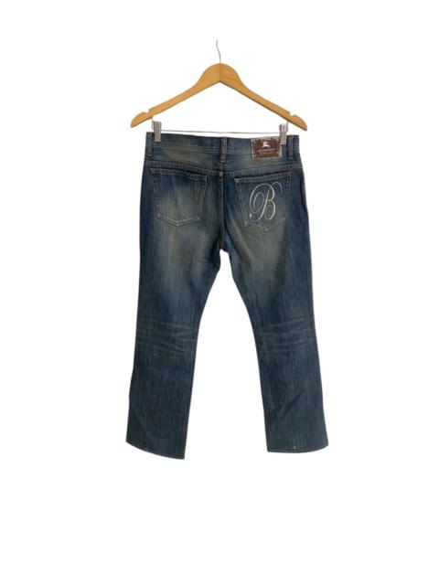 Burberry Burberry Black Label Embroidery Logo Jeans