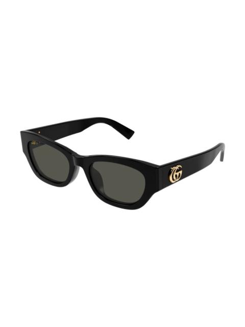 GUCCI Gucci Grey Cat Eye Ladies Sunglasses GG1954SA 001 53