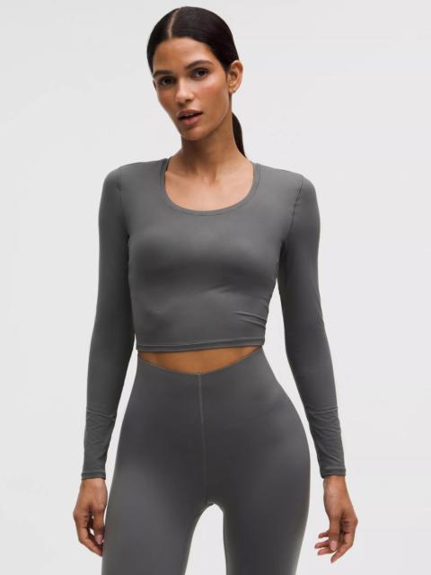 lululemon Unrestricted Power Cropped Long-Sleeve Shirt