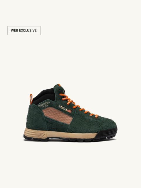 AUTRY MALGA COURCHEVEL IN PINE AND ORANGE OCHRE SUEDE