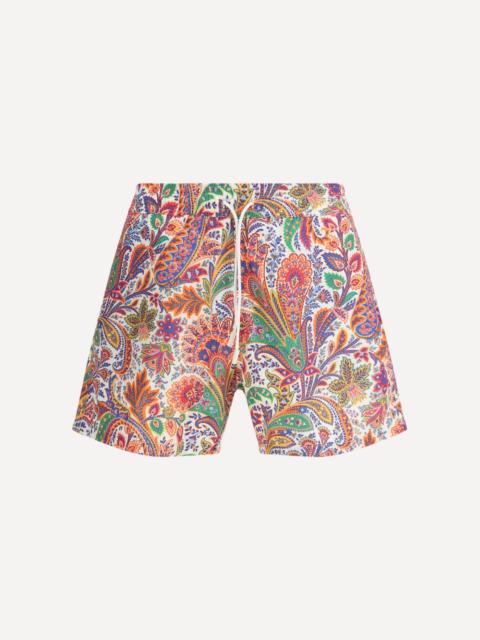 Etro Roma swim Shorts with a placed floral print