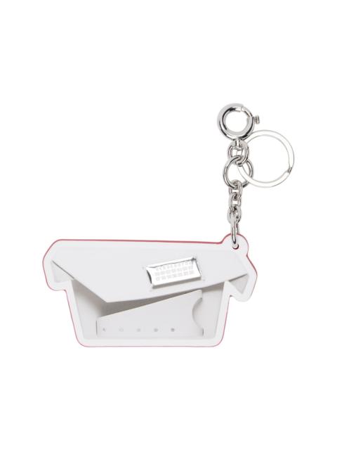 Maison Margiela White Snatched Classique Keychain