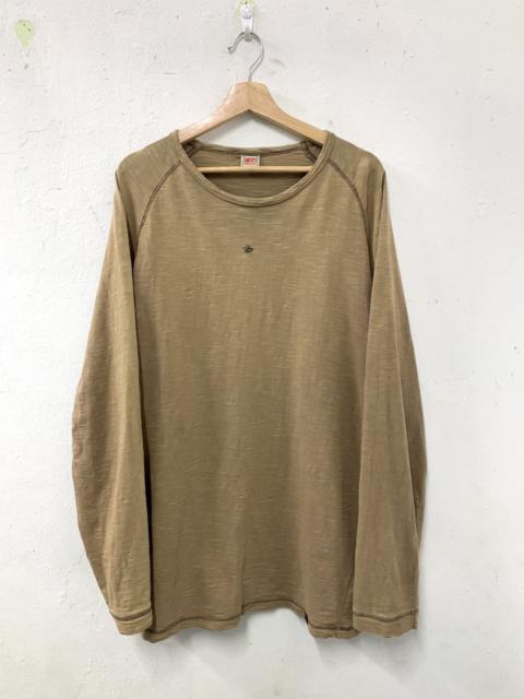 Other Designers Japanese Brand - Distressed Two Tone Colors Smiths American Long Sleeve