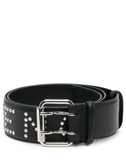 Givenchy Givenchy Men Leather Belt With Studs