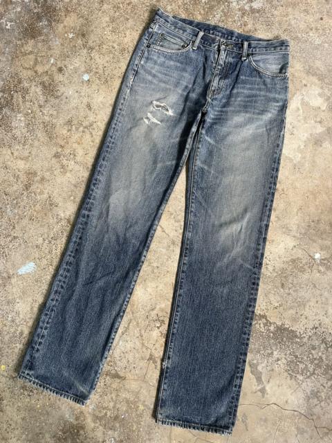 Other Designers Japanese Brand × Jean - Vintage Japanese Brand Faded Distressed Denim Jeans Pants