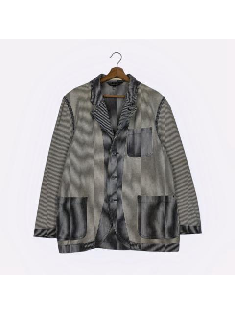 Comme des Garçons Homme Plus Comme Des Garcons Homme Plus Stripe Reverse Jacket