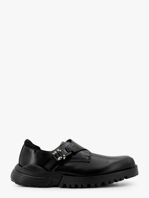 Dior Derby Leather Moccasin With Aluminum Buckle With Logo Detail