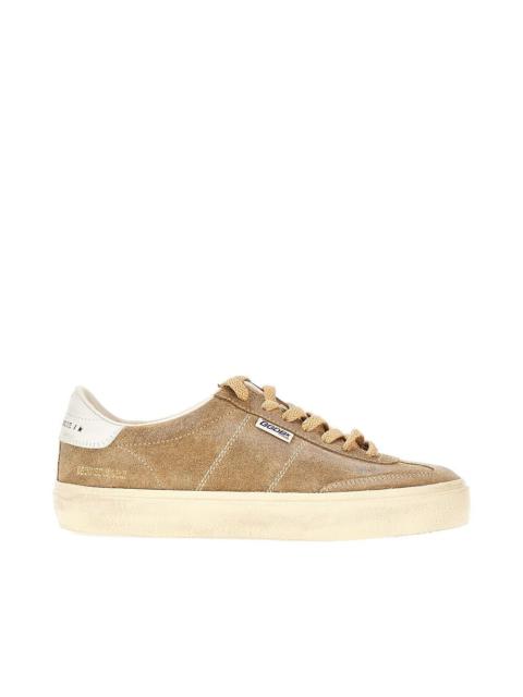 Golden Goose Golden Goose Soul-Star Suede Leather Sneakers Beige