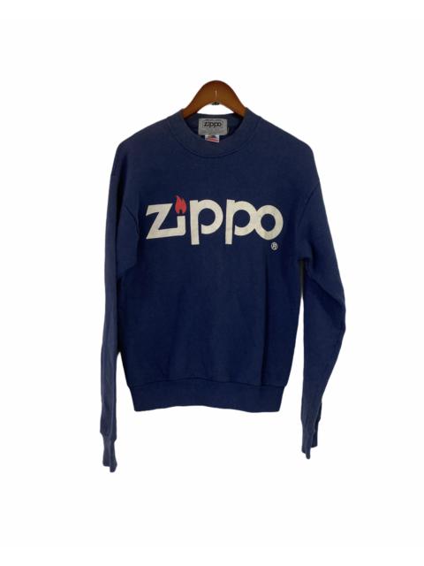 Other Designers Vintage - Vintage 90’s Zipper Sweatshirt Pullover Big Logo Design