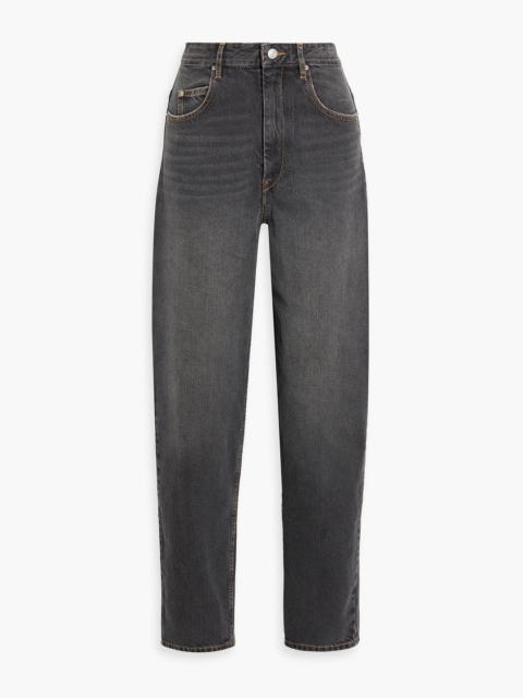 Isabel Marant Étoile Corsy high-rise tapered jeans