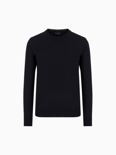 EMPORIO ARMANI Pure virgin wool jumper