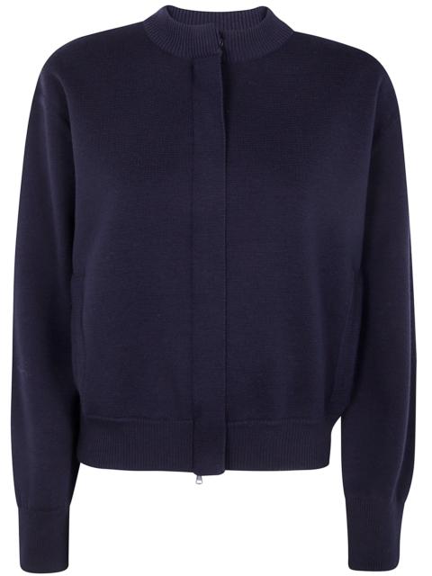 Max Mara "Pelago" Merinos Wool Bomber Jacket