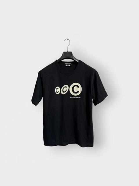 Other Designers CDG by Comme des Garcons - ARCHIVAL! 2010s Comme Des Garcons Triple C Logo Tee (M)