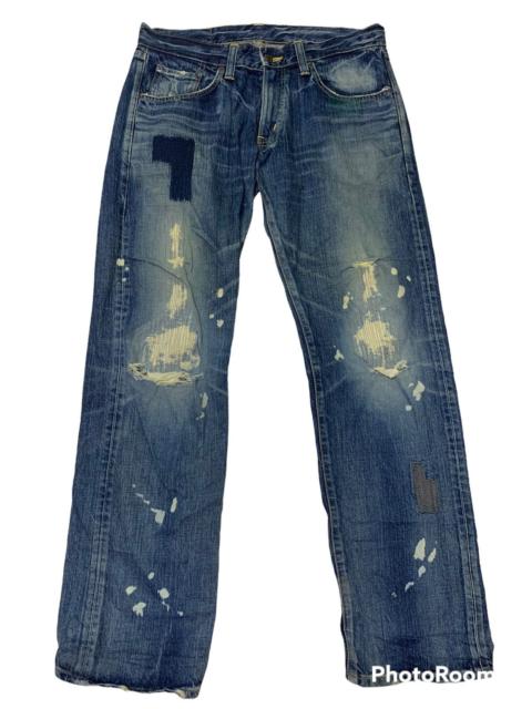 Other Designers Edwin distressed denim