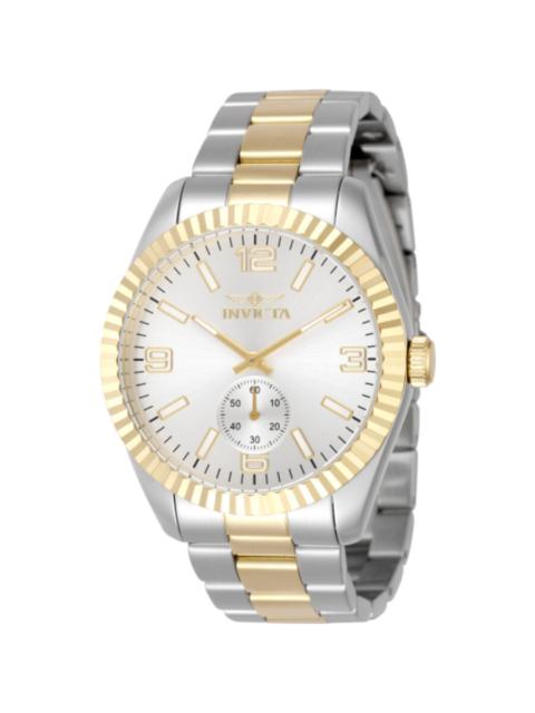 Other Designers Invicta Specialty Quartz Silver Dial Men's Watch 49385