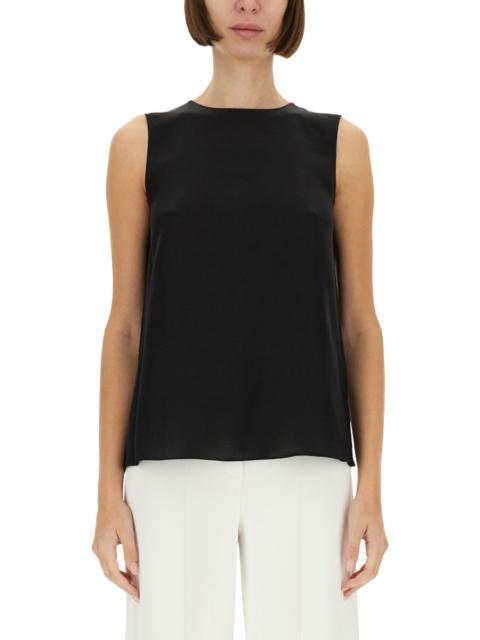 Theory TOP IN GEORGETTE DI SETA