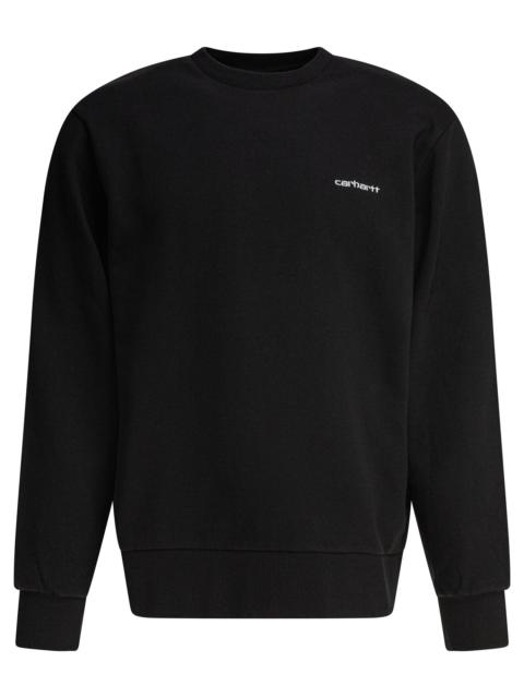 Carhartt Carhartt Wip "script Embroidery" Sweatshirt