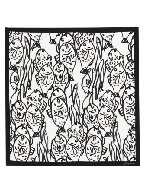 Jacquemus Le Bandana Poisson Silk Scarf