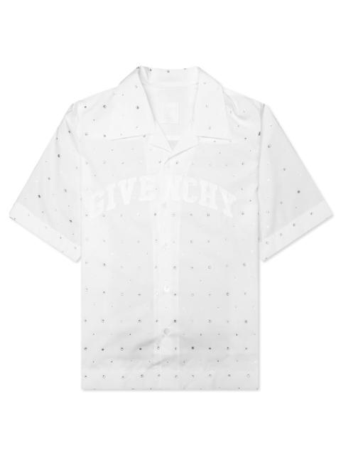 Givenchy BOXY FIT S/S SHIRT - WHITE