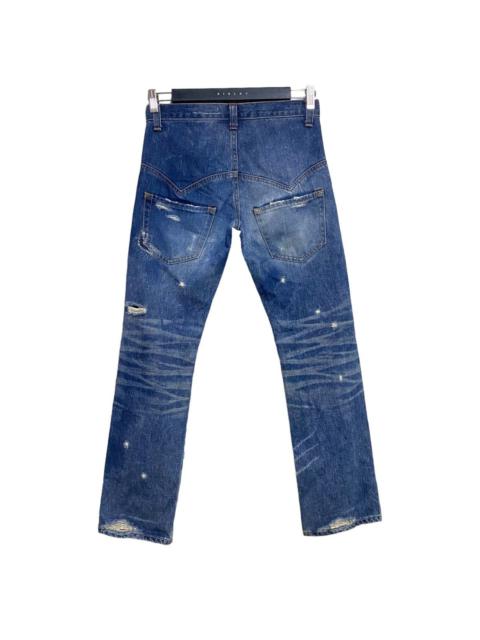 Other Designers Issey Miyake - Sunaokuwahara Distressed Denim Selvedge Jeans