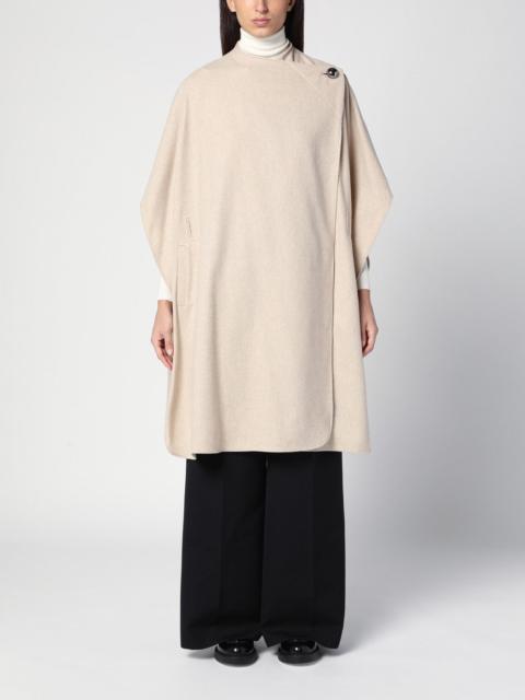 The Garment Beige wool-blend cape