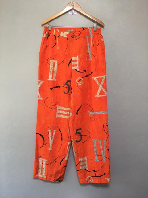 Other Designers Vintage - Deer Field fullprint pants rayon