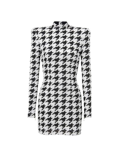 Balmain Patterned Mini Dress