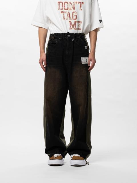 Maison MIHARAYASUHIRO Front Back Combined Denim Pants