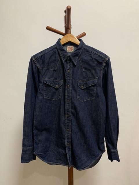 Other Designers Vintage - Fullcount Western Denim Snap Button Shirt