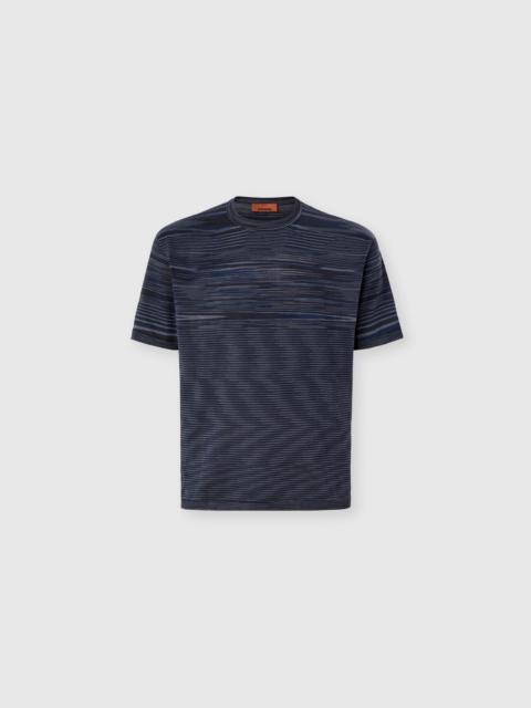 Missoni Flamed mercerized crew-neck cotton T-shirt