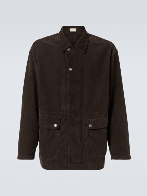 The Row Frank cotton corduroy jacket