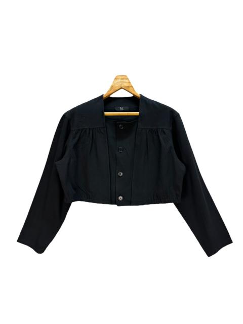 Yohji Yamamoto Vintage Y's Wool Cotton Cropped Jacket Avant Garde #A18-0428