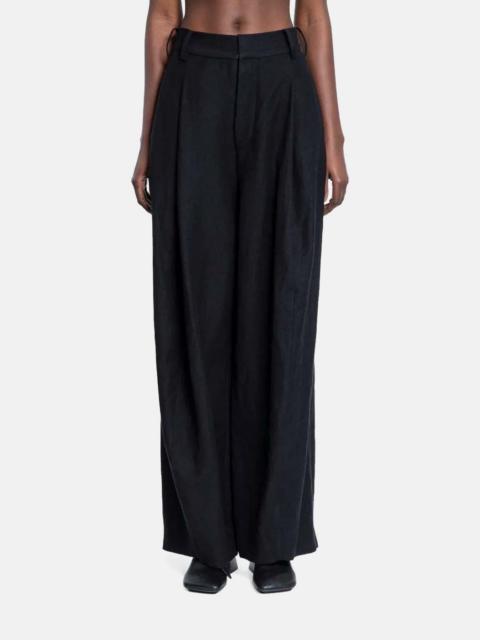 UMA WANG Black Paw Pants